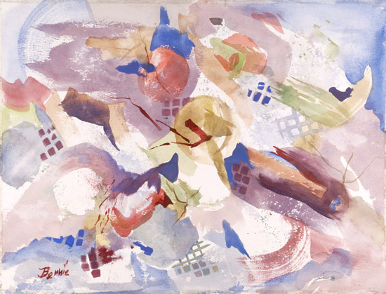 Abstract with Apple