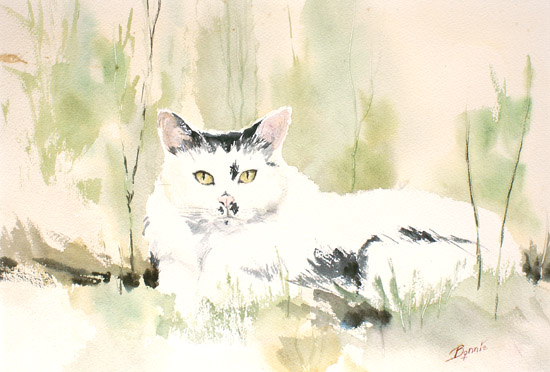 In Her Garden