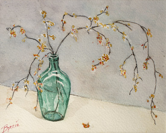 Green Vase