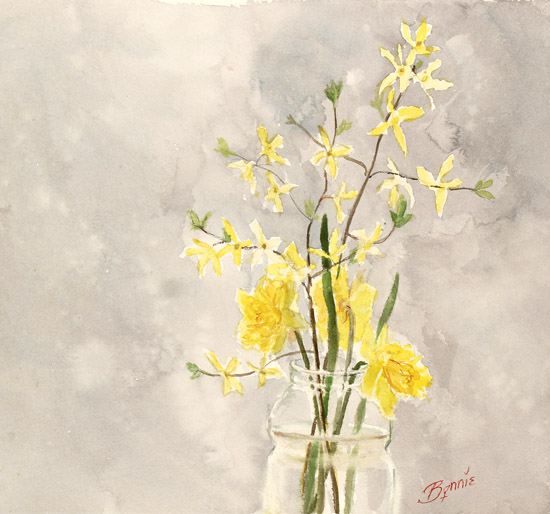 Hyacinth & Daffodils