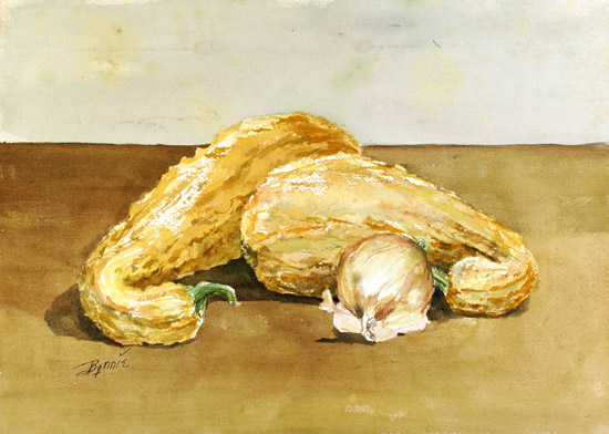 Onion & Gourds