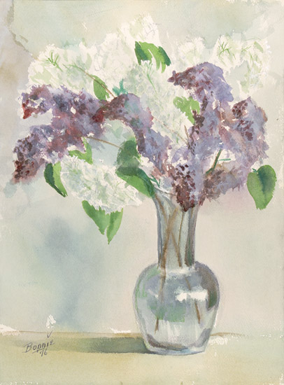 Purple & White Lilacs