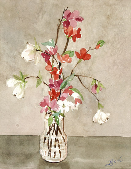 Red and White Dogwood