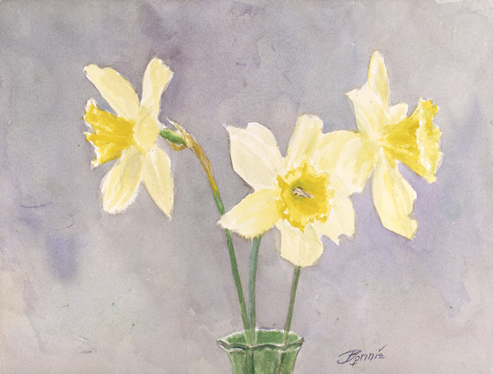 Three Daffodils