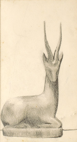 Antelope Statue