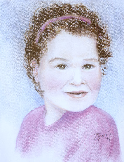Girl in Purple