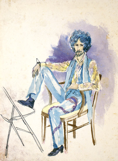 Man in Blue