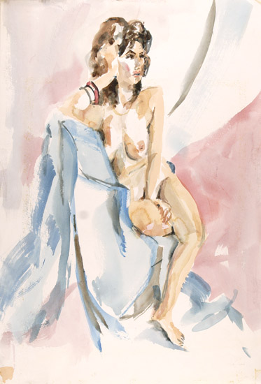 Nude Seated