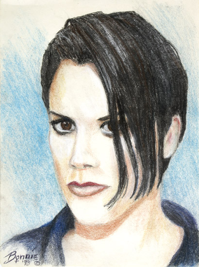 Woman with Black Hair