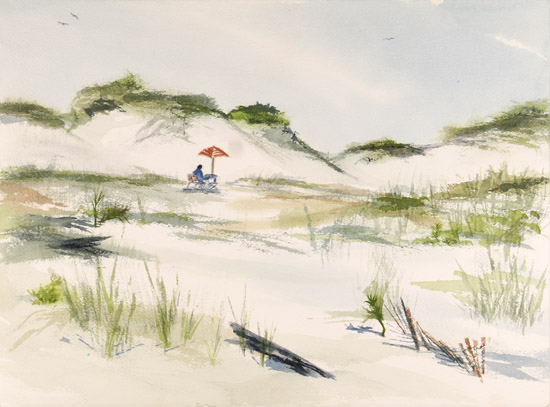 Reading Among the Dunes