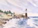 Lighthouse with Bridge